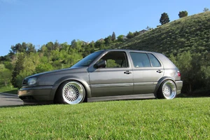 VW MK3 GTI / Golf TEXTURED SIDE SKIRTS ABT Replicas Volkswagen Sideskirts rocker - Foto 1 di 4
