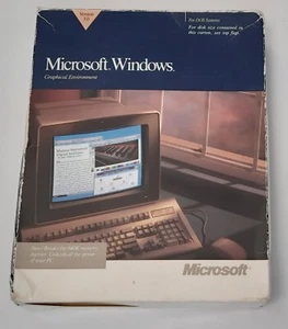 Microsoft Windows 3.0 (disquetes de 3,5", retro, embalaje original, en caja, 1991) - Imagen 1 de 9