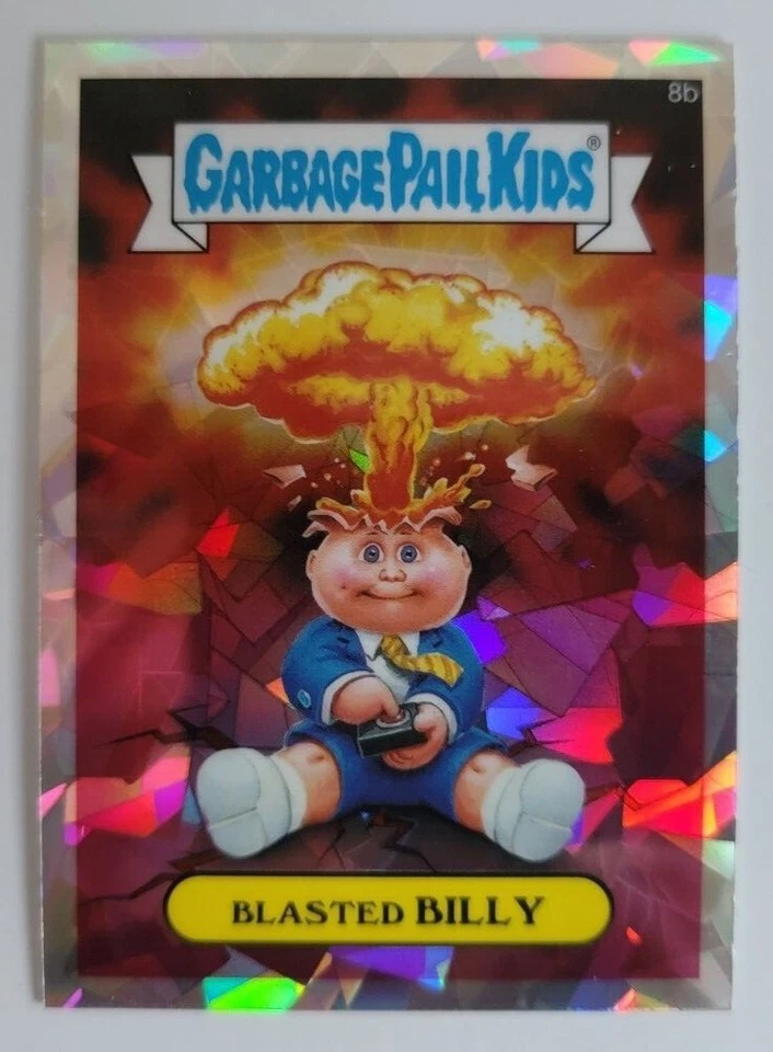 2013 GARBAGE PAIL KIDS GPK CHROME SERIES 1 ATOMIC #8B BLASTED BILLY - Image 1 of 1