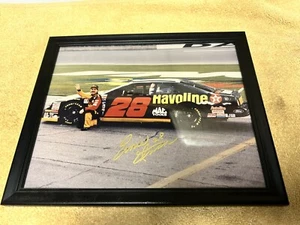 Ernie Irvan #28 TEXACO HAVOLINE FORD DAYTONA 500 NASCAR autographed 8x10 photo - Picture 1 of 2