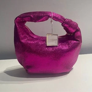 Shiraleah Handtasche rosa Glitzer nagelneu mit Etikett Minibag - Bild 1 von 12
