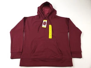 Lazypants Women's Sz Small Soft Fleece Hoodie w/Kangaroo Pocket Red - Picture 1 of 6