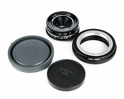 ✅ INDUSTAR - 69 Soviet macro lens  (2,8/28) Mount M39 - SONY NEX  e-mount - Image 1 of 4