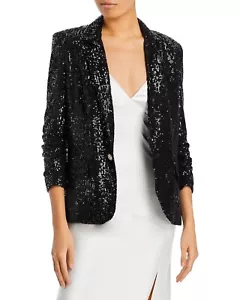 Blazer Generation Love para mujer Avery lentejuelas negro L B4HP - Imagen 1 de 2