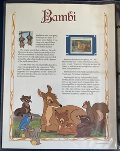 BAMBI DISNEY 6 PANELES GRANADA GRANADINAS 10 SELLOS - Imagen 1 de 6