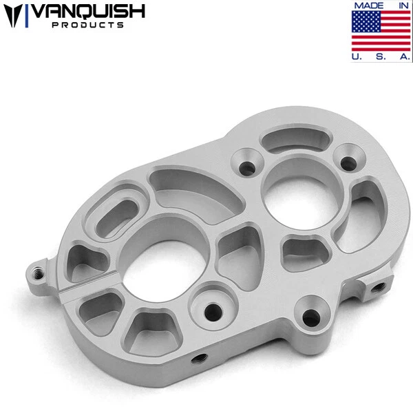 Vanquish Products VPS08101 Motor Plate Clear Anodized : SCX10-II - Image 1 of 1