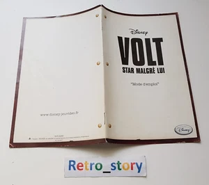 Sony Playstation PS2 - Disney Volt Star Malgré Lui - Notice / Instruction Manual - Picture 1 of 1
