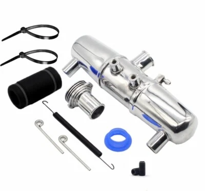 Nitro Engine Dual Rear Exhaust Pipe. HPI Savage 4.6 / 5.9 etc - Image 1 of 2