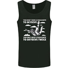 You a Parachute to Skydive Twice Skydiving Mens Vest Tank Top