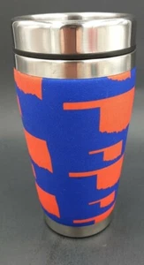 Oklahoma Mugzie Travel Mug Water Proof Insulated Cover Coffee SS - Picture 1 of 6