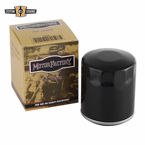 Black Oil Filter Fit For Harley V-Rod VRSC 2002-UP Repl.63793-01 Motor Factory - Bild 1 von 9