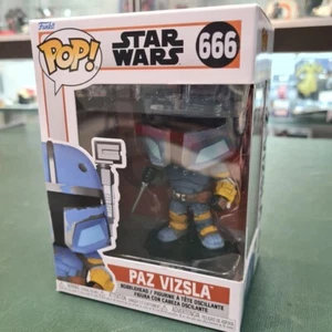 FUNKO POP! Star Wars - Paz Vizsla 9cm NEW - Foto 1 di 2