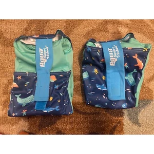 Aqua Swim School Apprendre à Nager Flotteurs Bras Bandes Flotteurs Enfants - Photo 1/2
