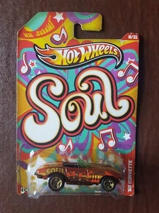 HOT WHEELS - Jukebox 16/32 - Soul - '65 Corvette - Carded - Rare - Picture 1 of 2