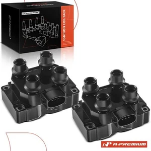 2x Ignition Coil for Ford F-150 F-250 97-99 Mazda B2300 Mercury Tracer Lincoln - Picture 1 of 9