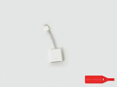 GENUINE APPLE MINI DISPLAYPORT TO DVI ADAPTER OEM PRE-OWNED OEM - Image 1 of 3