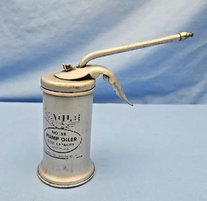 Vintage Eagle No. 58 Pump Oiler 5 oz. Capacity Oil Can - Picture 1 of 6