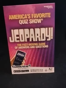 Imagination Gaming Jeopardy America’s Favorite Quite Show App & Play Board Game - Picture 1 of 2