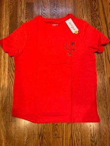 Camiseta Cat and Jack Manga Corta Roja Niños XL 14 Husky - Imagen 1 de 5