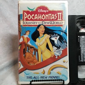 Pocahontas II: Journey To A New World VHS Disney Clamshell - Foto 1 di 3