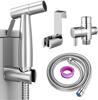 DJROLL Handheld Bidet Sprayer for Toilet, Spray Attachment with Hose for Feminine Wash