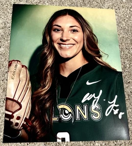 MARIAH LOPEZ Volts SIGNED 8x10 Photo AUSL Softball Utah Utes B - Picture 1 of 1
