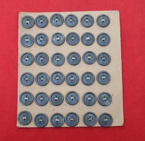 German WWII Wehrmacht soldier buttons Set of 36 pcs War Relic - Picture 1 of 8