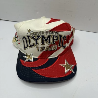 Gorra del equipo olímpico de Estados Unidos 1996 Starter Snapback STARS &STRIPES de colección Foto 1 de 4