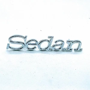 Ford D3AZ-7125622-C 1973 Country Sedan Wagon RH Quarter Plate Emblem Chrome NOS - Picture 1 of 7