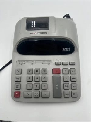 Casio FR-2650A 2-Color Professional Desktop Printing Calculator Tested Big Print - Image 1 of 3
