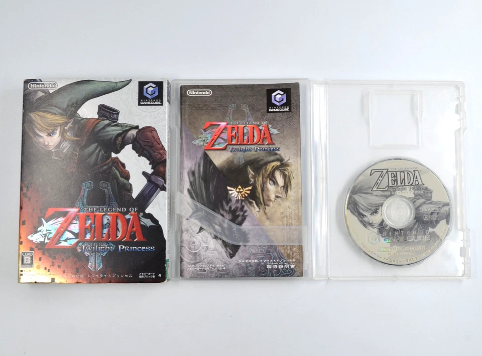 Complete Japanese Zelda Twilight Princess Nintendo GameCube NTSC-J - Image 1 of 4