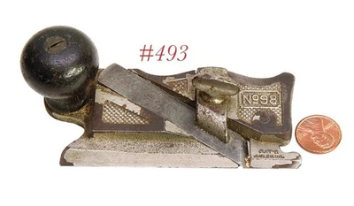 woodworking plane STANLEY TOOLS 98 SIDE RABBET w St Rule Lever cutter iron - Image 1 of 4