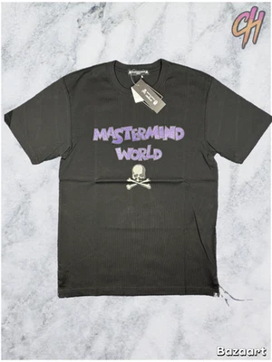 Camiseta negra Mastermind Vs. Bape 'Be Strong' talla grande Foto 1 de 4
