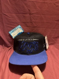 Orlando Magic Starter NBA Vintage Script Florida Wool Snapback Sports Hat Cap - Picture 1 of 4