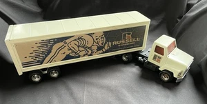 Vintage Ertl Tractor Trailer Russell Sportswear Semi Truck & Trailer - Picture 1 of 10