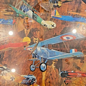 Vintage Sealed 500 Piece 1973 Springbok Octagon Puzzle The Mothball Squadron - Picture 1 of 6