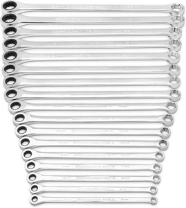 LLAVE DE ENGRANAJES 17 piezas GearBox™ 12 Pt. Trinquete de caja doble XL talla única, plateado - Imagen 1 de 7