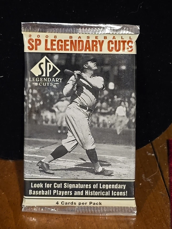 Paquete sellado de cubierta superior de béisbol SP Legendary Cuts 2008 Foto 1 de 2