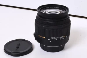 Sigma DC Zoom 18-50mm 1:3.5-5.6 Lens - For Nikon (BROKEN - For Parts ONLY) - Picture 1 of 4