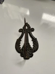 Vintage Gusseisen/Eisen verziert Wandbehang Rechnung Quittung Halter Spitze USA - Bild 1 von 3