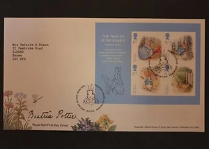 FDC - 2016 - MINI SÁBANA BEATRIX POTTER - CUBIERTA PRIMER DÍA - CASA DE LOS TALENTOS - Imagen 1 de 1