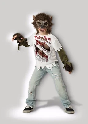 Disfraz de Halloween Incharacter Hombre Lobo Monstruo Luna Espeluznante Niño Niños 17015 Foto 1 de 3