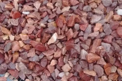 5 lbs Natural Ruby Red Aquarium Fish Tank stones