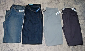 NWT Old Navy Boys Size 14/16 Husky Jeans And Pull On Pants LOT - Picture 1 of 3