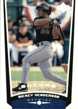 1999 Upper Deck Encore Baseball - Pick Your Card