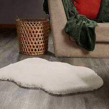 Anti Slip Fluffy Rug Shaggy Rabbit Faux Fur Floor Carpet Bedroom Mat 60x90cm