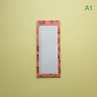 50 Sheets Magnetic Note Pad Removable Sticky Planner Memo Pad For Fridge Fru SHI