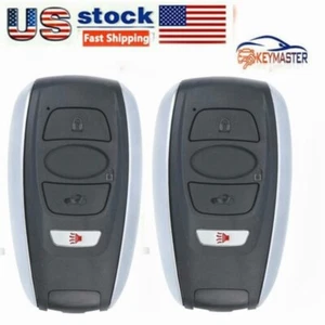 2X Llavero remoto inteligente para Subaru BRZ WRX STI Legacy Outback XV Crosstrek - Imagen 1 de 6