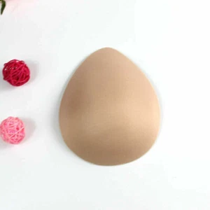 Paar Schwamm Schaum Brust Form BH-Pad Einsatz Dekolleté Verstärker Pushup Badeanzug - Bild 1 von 5