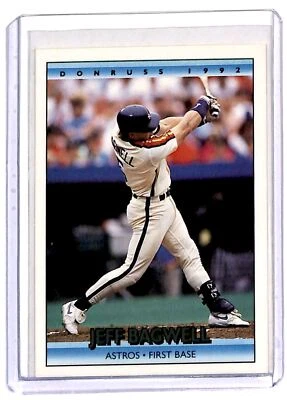1992 Donruss Jeff Bagwell Houston Astros #358. - Image 1 of 2